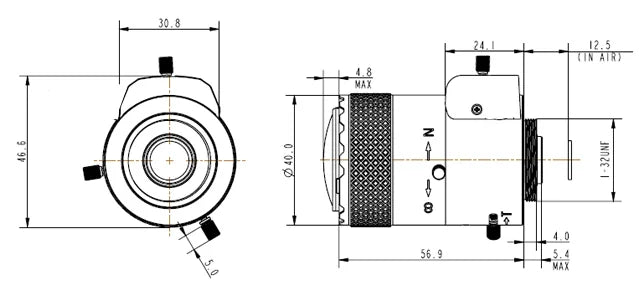 LS-SVD2613IR-M dimensions (mm)