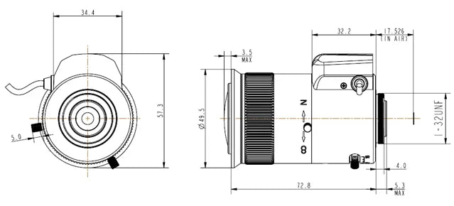 LS-SVD0416-3M dimensions (mm)