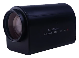 10-120 mm, 1/2", 2 MP, C-mount Motorized Zoom Lens (LS-SMZ10120DPIR-2M)