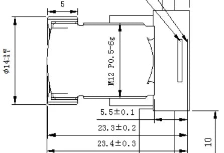 LS-HN-SL3039IR-4M dimensions (mm)