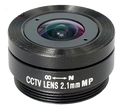 2.1 mm, 1/2.7", 3 MP, CS-mount Fixed CCTV Lens (LS-SFC2125IR-3M)