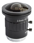 2.5 mm, 2/3", 8 MP, CS-mount Fisheye Lens (LS-SFY2516IR-8M)
