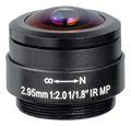 2.95 mm, 1/1.8", 5 MP, CS-mount Fixed CCTV Lens (LS-S18FC2920IR-5M)