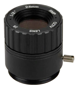 25 mm, 1/2", 5 MP, CS-mount Fixed CCTV Lens (LS-SFC2524IR-5M)