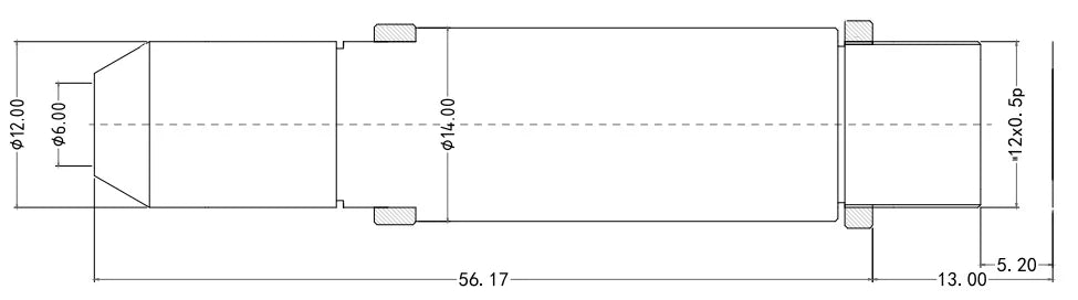 LS-SPH7012-2M dimensions (mm)