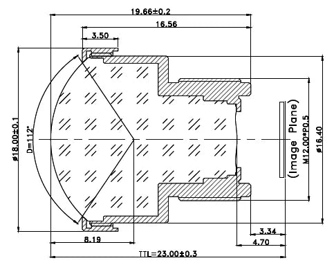 LS-SND2623-8M dimensions (mm)