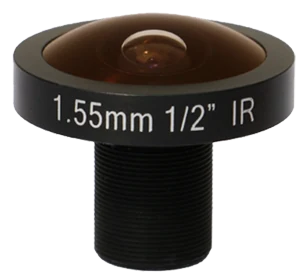 1.55 mm, 1/2", 8 MP, M12-mount Fisheye Lens (LS-SFY15525XIR-8M)