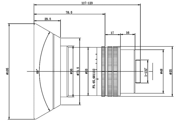LS-SUV920-5M dimensions (mm)