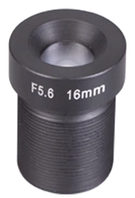 16 mm, 1/1.7", 12 MP, M12-mount Low-Distortion M12 Lens (LS-SND1656-12M)