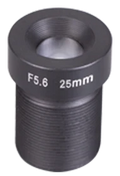 25 mm, 1/1.7", 12 MP, M12-mount Low-Distortion M12 Lens (LS-SND2556-12M)