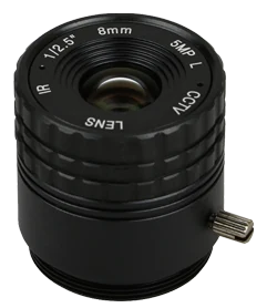 8 mm, 1/2.5", 5 MP, CS-mount Fixed CCTV Lens (LS-SFC0820IR-5M)