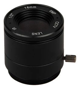 16 mm, 1/2", 5 MP, CS-mount Fixed CCTV Lens (LS-SFC1620IR-5M)