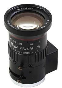 5-50 mm, 1/2.7", 3 MP, CS-mount Varifocal CCTV Lens (LS-SVD0550IR-3M)