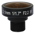 2.1 mm, 1/1.7", 8 MP, M12-mount Fisheye Lens (LS-SFY2122XIR-8M)