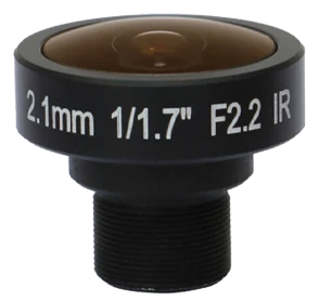 2.1 mm, 1/1.7", 8 MP, M12-mount Fisheye Lens (LS-SFY2122XIR-8M)