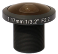 1.17 mm, 1/3.2", 8 MP, M12-mount Fisheye Lens (LS-SFY11722X-8M)