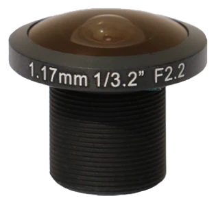 1.17 mm, 1/3.2", 8 MP, M12-mount Fisheye Lens (LS-SFY11722X-8M)