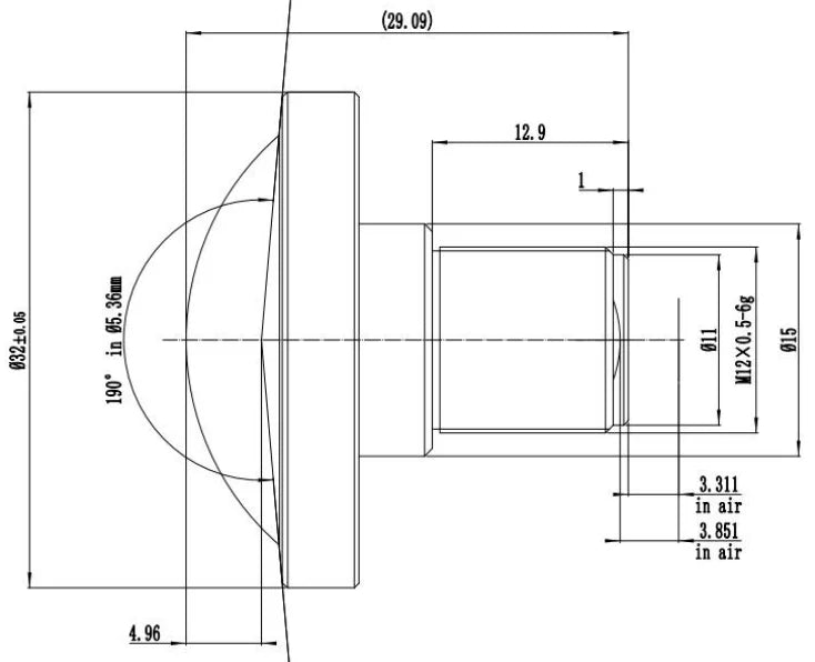 LS-SFY1424IRF-12M dimensions (mm)