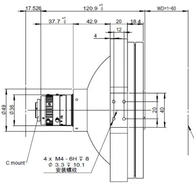 LS-SOD23100 dimensions (mm)