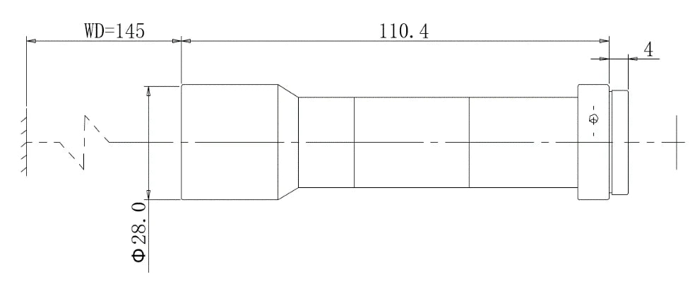 LS-MY-07-145-MP dimensions (mm)