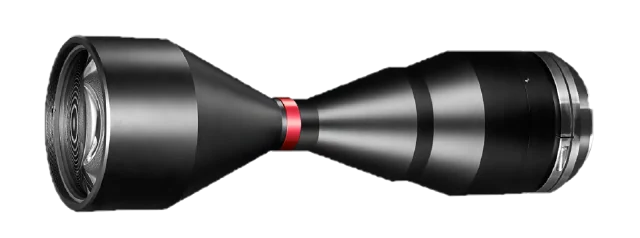 雙遠心鏡頭, 0.738x, 228 mm 工作距離 (LS-LBT-0738-228-M58)