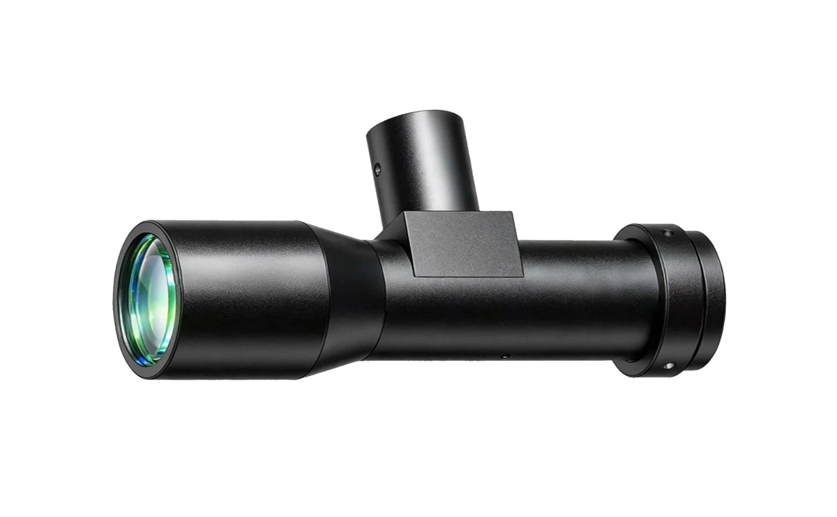Object-Side Telecentric Lens, 0.5x, 110 mm WD, 1/2", coaxial light port (LS-HY-05-110C-V2)