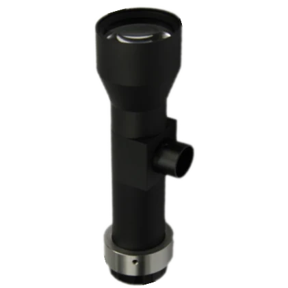 Object-Side Telecentric Lens, 0.45x, 135 mm WD, 2/3", coaxial light port (LS-MY-045-135C-MP)