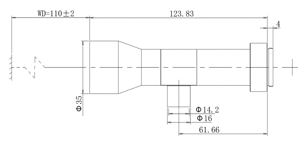LS-MY-05-110C-MP dimensions (mm)