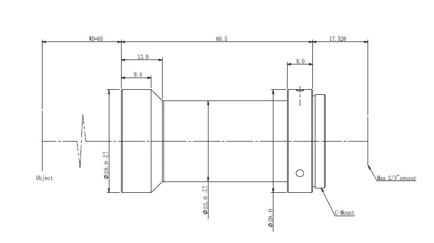 LS-MY-05-65 dimensions (mm)