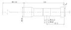 LS-MY-2-110C-MP dimensions (mm)