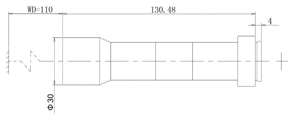 LS-MY-2-110-MP dimensions (mm)