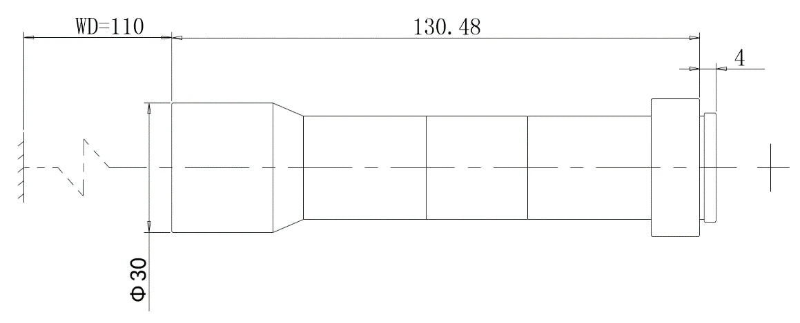 LS-MY-2-110-MP dimensions (mm)