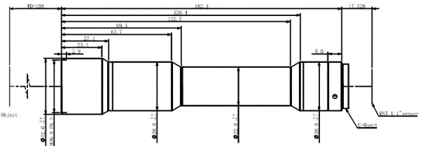 LS-KT-4-108 dimensions (mm)