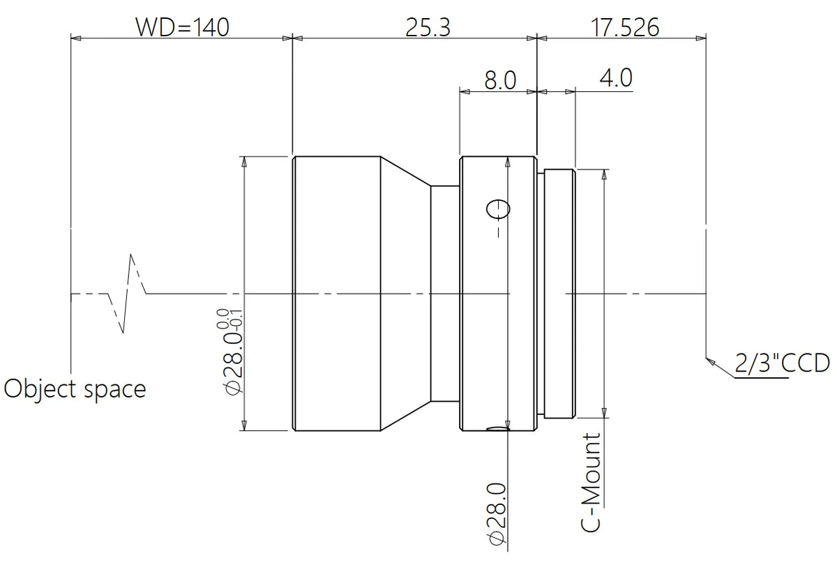 LS-MY-02-140 dimensions (mm)