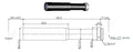 Objektseitiges telezentrisches Objektiv, 0.6x, 450 mm Arbeitsabstand, 2/3" (LS-MY-06-450)