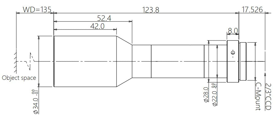 LS-MY-045-135 dimensions (mm)
