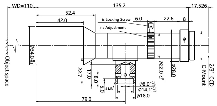 LS-MY-05-110C-G dimensions (mm)