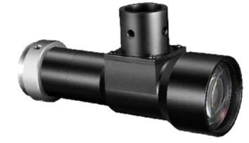 Lente telecéntrica del lado del objeto, 2x, 108 mm WD, 2/3", puerto de luz coaxial (LS-MY-2-108C)