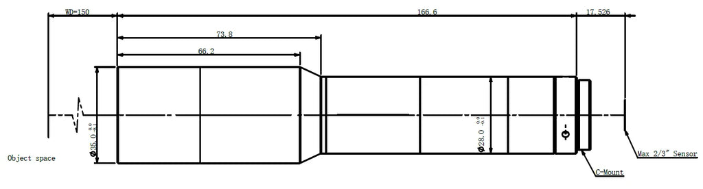 LS-MY-1-150 dimensions (mm)