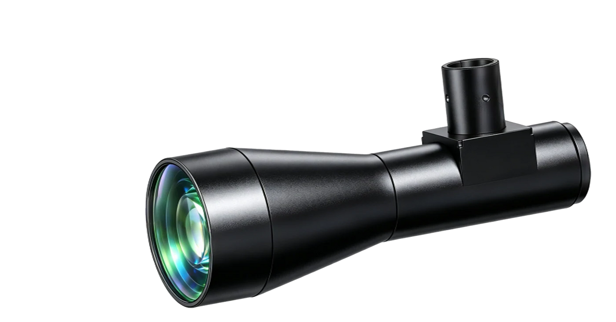 Object-Side Telecentric Lens, 0.3x, 110 mm WD, 2/3", coaxial light port (LS-MY-03-110C-V3)