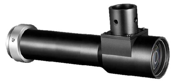 Object-Side Telecentric Lens, 1x, 63 mm WD, 2/3", coaxial light port (LS-MY-1-63C)
