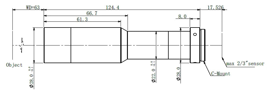 LS-MY-4-63 dimensions (mm)