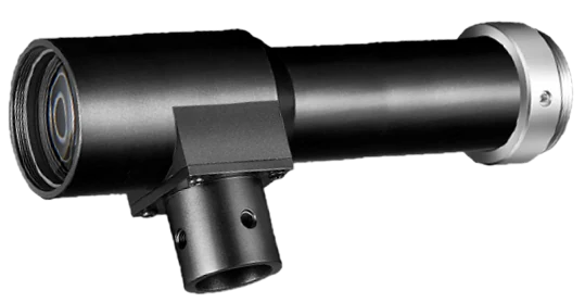 Obiektyw telecentryczny po stronie obiektu, 4x, 63 mm WD, 2/3", port oświetlenia współosiowego (LS-MY-4-63C)