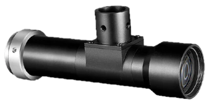 Object-Side Telecentric Lens, 1.36x, 73 mm WD, 2/3", coaxial light port (LS-MY-136-73C)