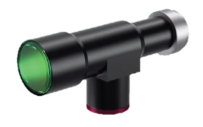 Objektseitiges telezentrisches Objektiv, 0.8x, 108 mm WD, 2/3", Anschluss für Koaxialbeleuchtung (LS-MY-08-108C)