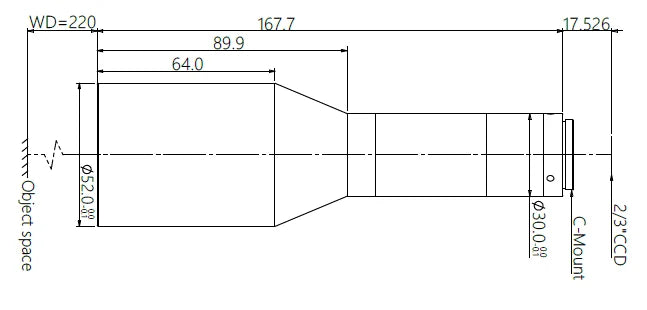 LS-MT-03-220 dimensions (mm)