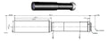 Object-Side Telecentric Lens, 0.8x, 200 mm WD, 1" (LS-KY-08-200)