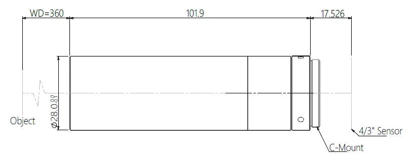LS-KY-065-360 dimensions (mm)