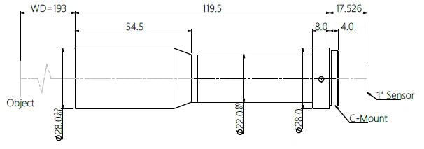 LS-KY-03-193 dimensions (mm)