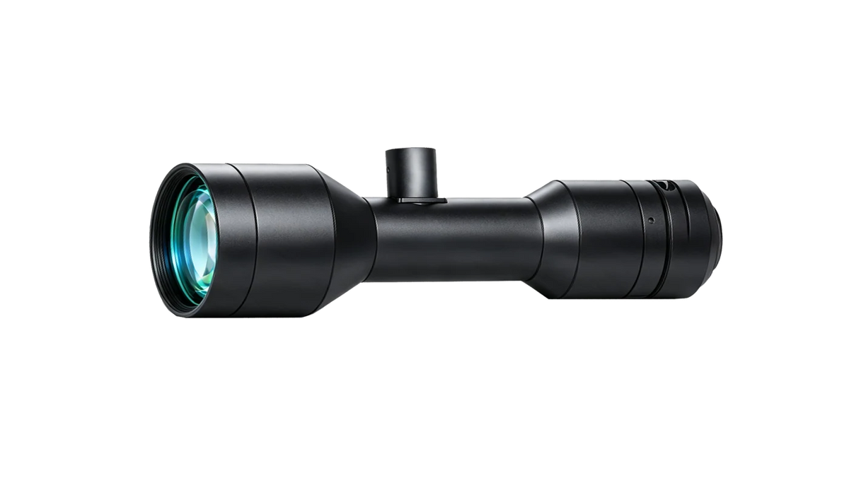 Object-Side Telecentric Lens, 0.63x, 150 mm WD, 1.1", coaxial light port (LS-KT-063-150C)
